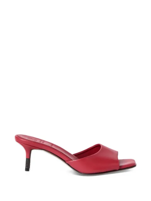 Brunello Cucinelli monili leather sandals