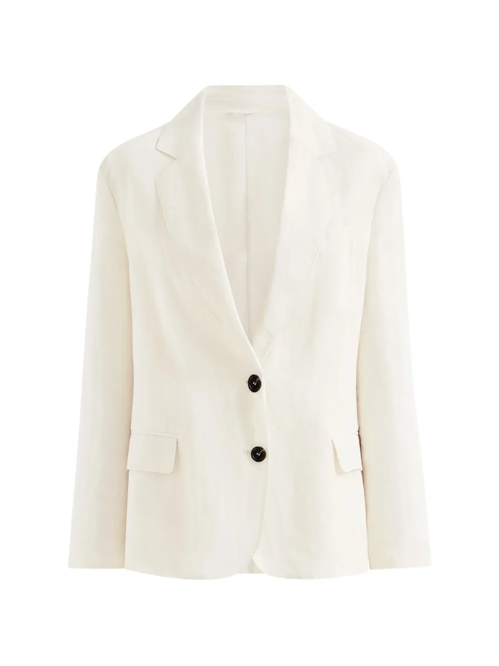 Brunello Cucinelli Katoenen organza blazer met Monili Beige