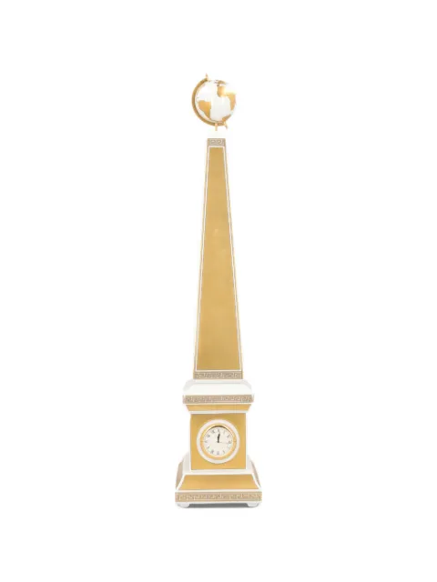 Versace Pre-Owned Greca Medusa obelisk clock