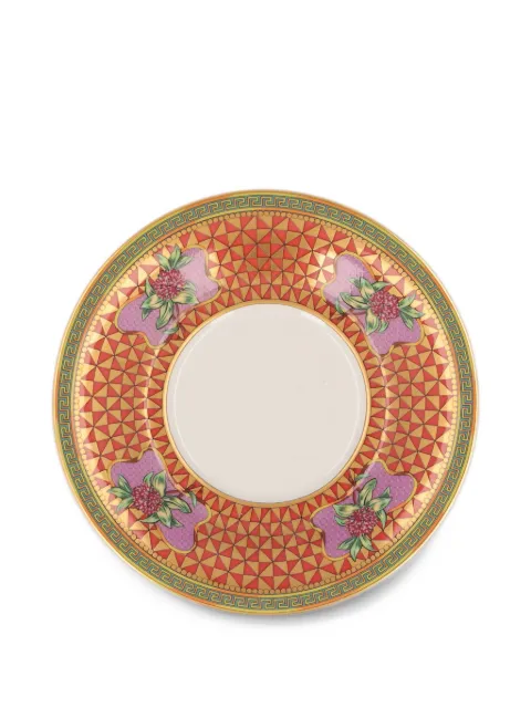 Versace Pre-Owned Floral Elegy cup saucer (set of three)
