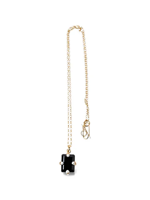 BEATRIZ PALACIOS pearl-embellished pendant necklace