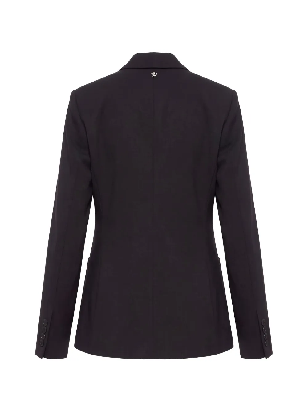 Aniye By Harlow double-breasted peak-lapels blazer Zwart