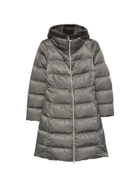 Herno quilted hooded coat