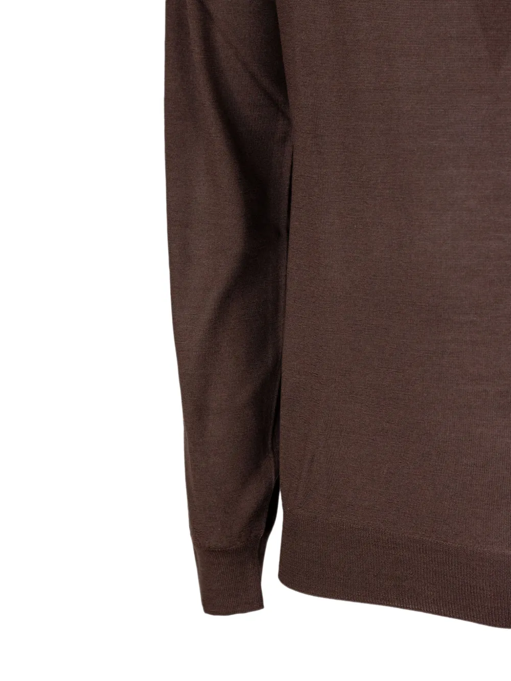 Fedeli roll-neck wool sweater Bruin