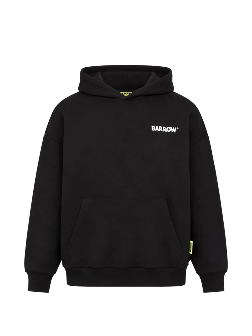 Barrow kids logo-print hoodie Zwart