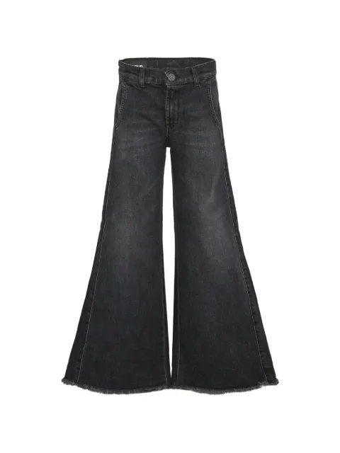 DONDUP KIDS faded flared-leg jeans