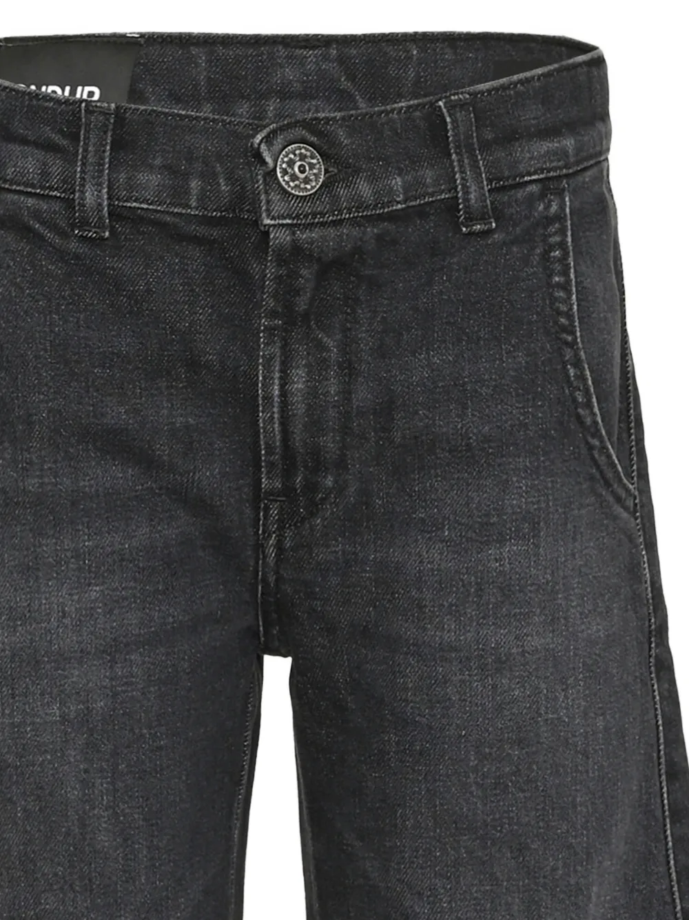 DONDUP KIDS faded flared-leg jeans Zwart