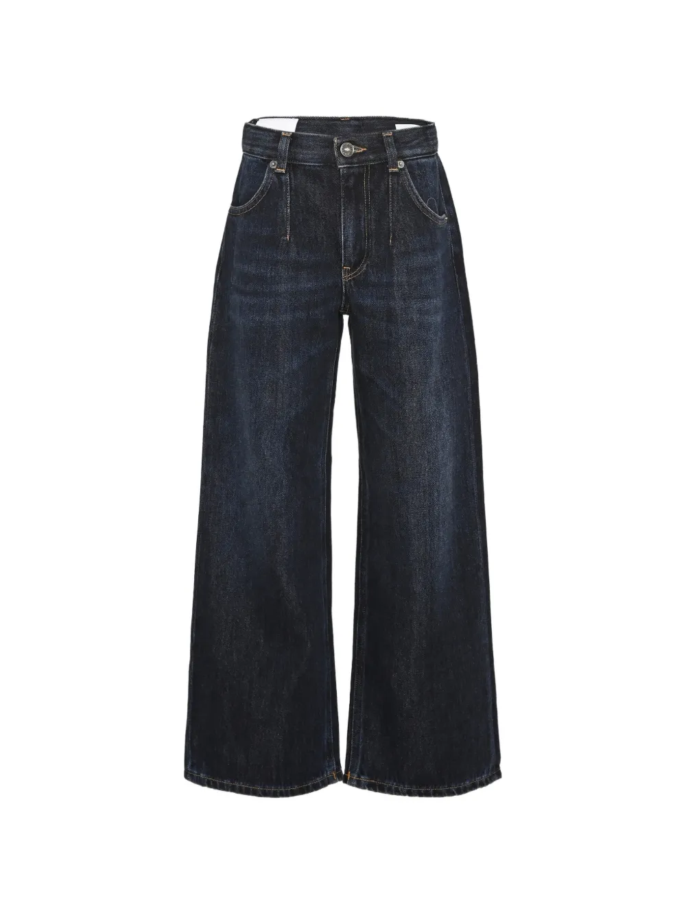 DONDUP KIDS wide-leg jeans Blauw