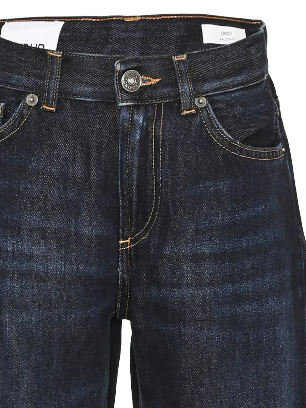 DONDUP KIDS Cristy balloon-fit jeans Blauw