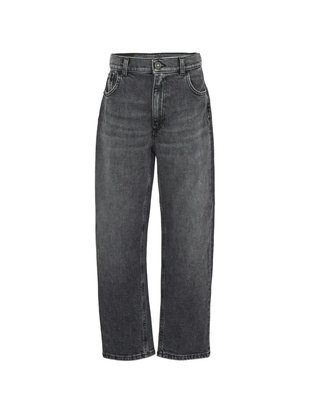 DONDUP KIDS washed-effect jeans Grijs
