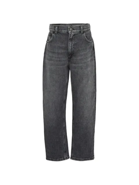 DONDUP KIDS washed-effect jeans