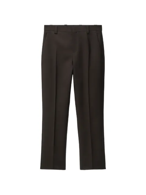 Versace wool-mohair formal pants