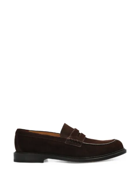 Brioni suede loafers