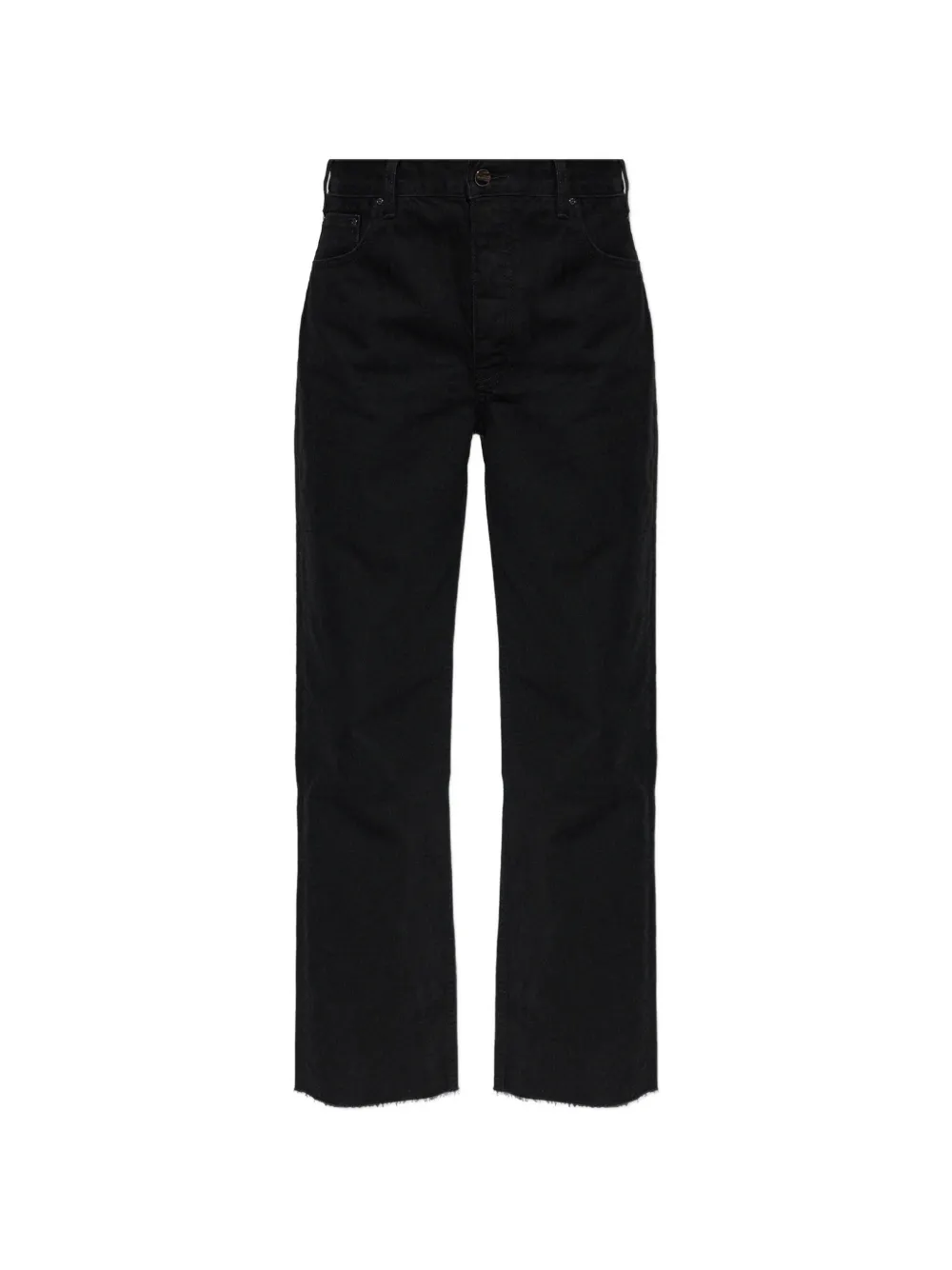 ANINE BING Gavin raw-cut jeans - Nero