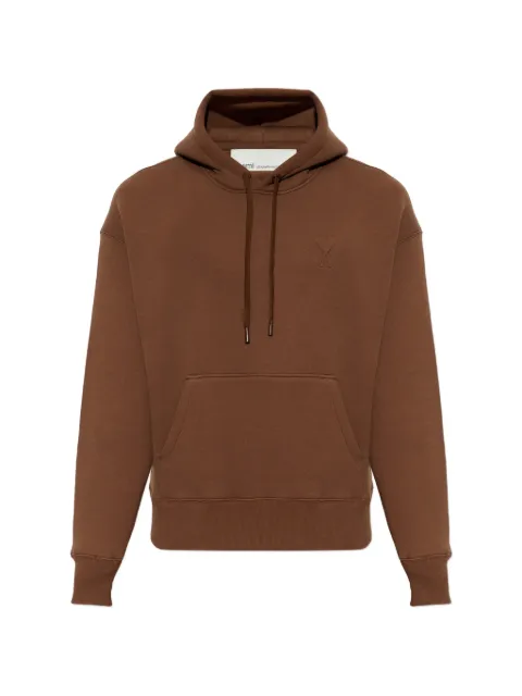 AMI Paris Ami de Coeur drawstring hoodie