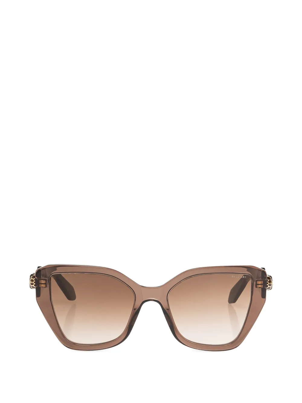 Bvlgari Serpenti square-frame sunglasses Bruin