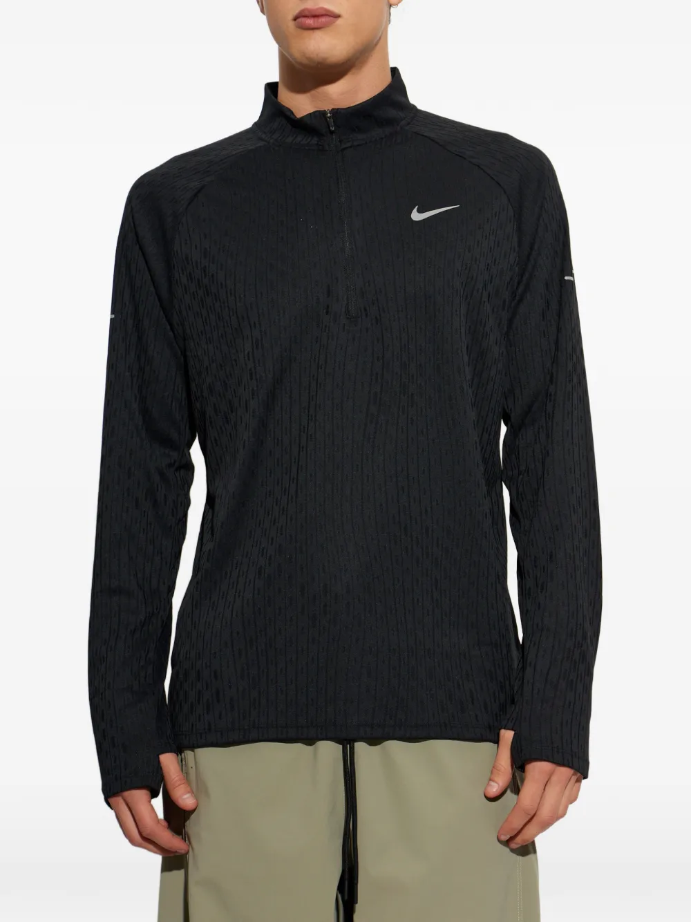 Nike Stride Aero-FIT sweater Zwart