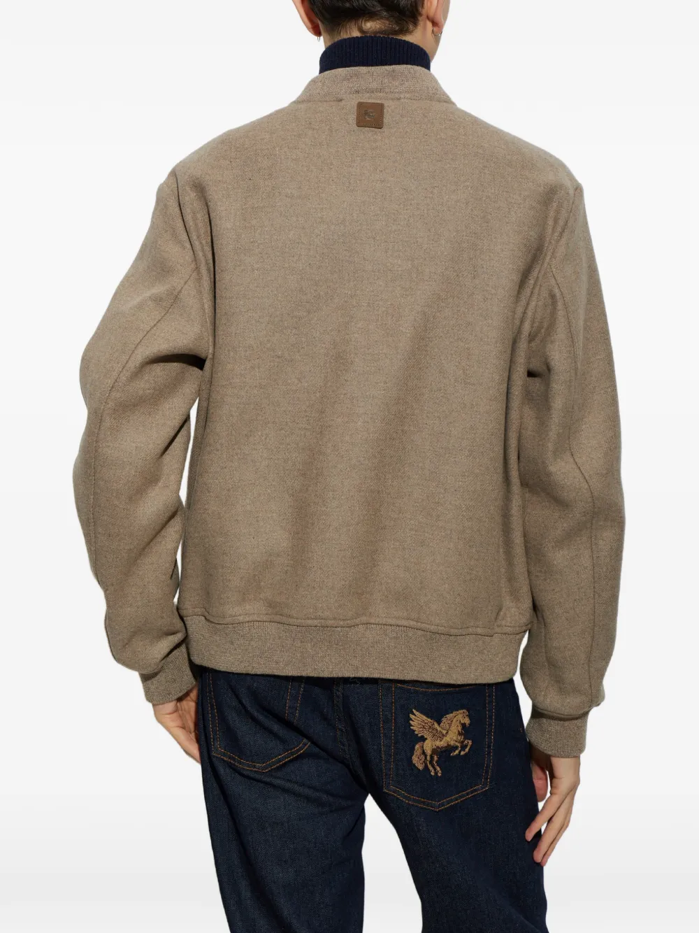 ETRO zip-up bomber jacket Bruin