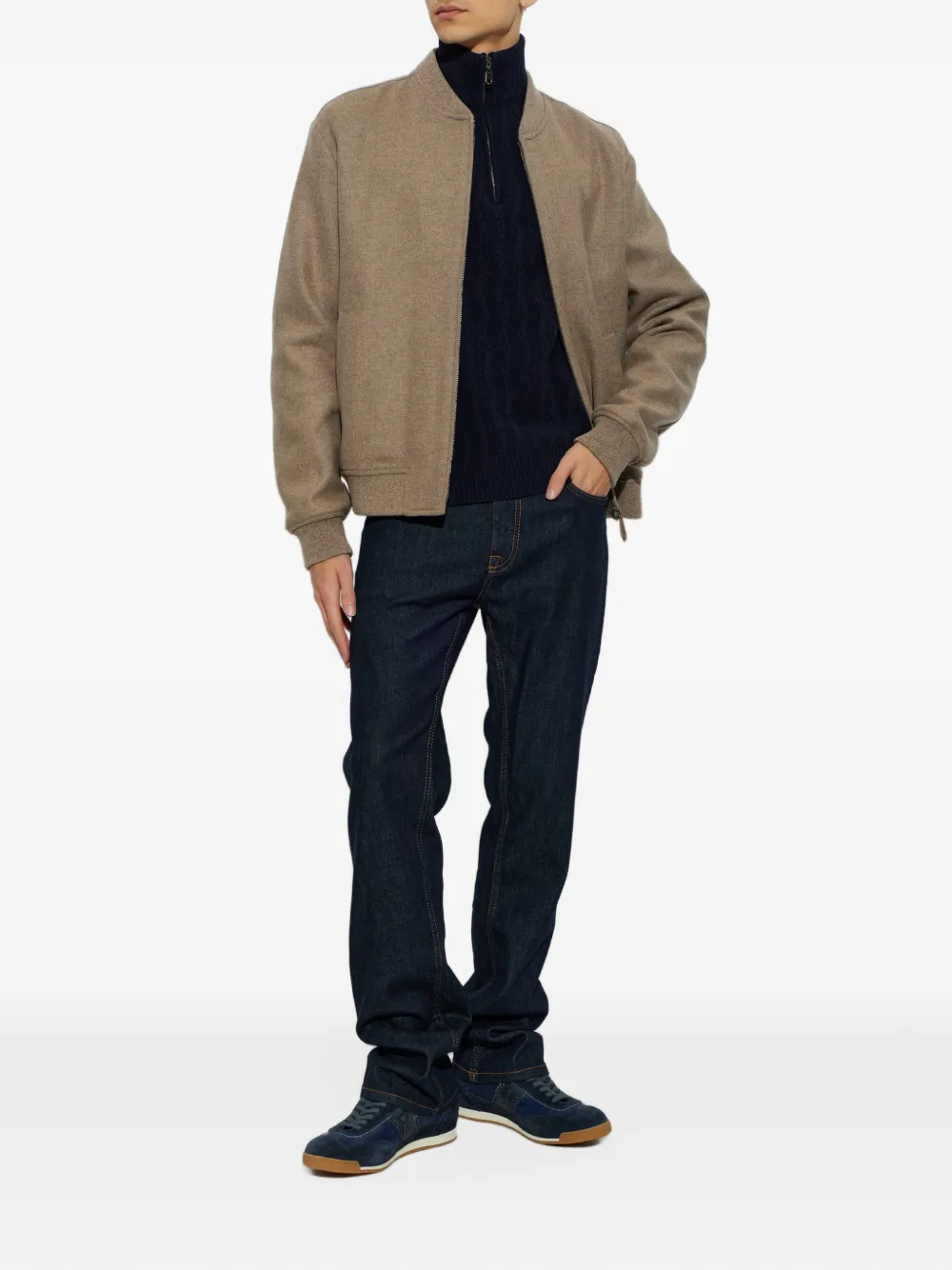ETRO zip-up bomber jacket Bruin