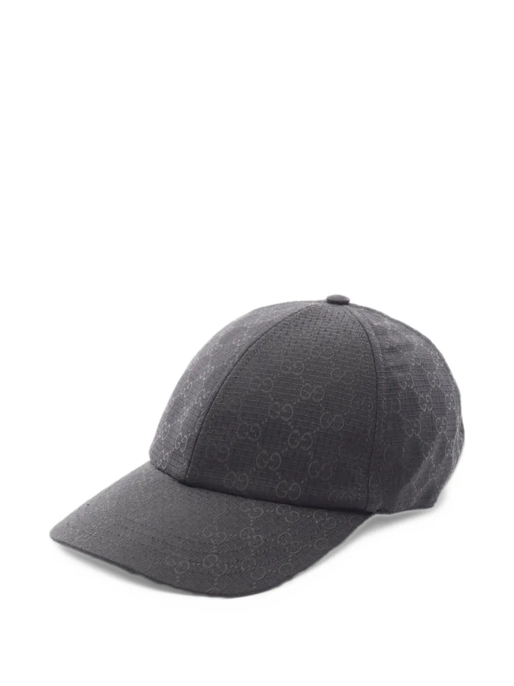 Gucci Pre-Owned 2020s GG ripstop baseball cap - Nero