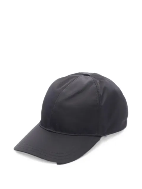 Prada Pre-Owned 2020s Re-Nylon triangle logo cap