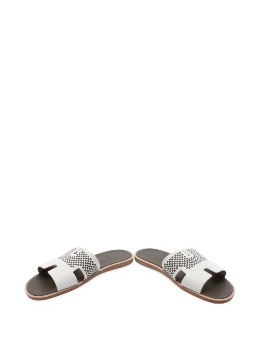 Hermès Pre-Owned 2010s Izmir sandals - White
