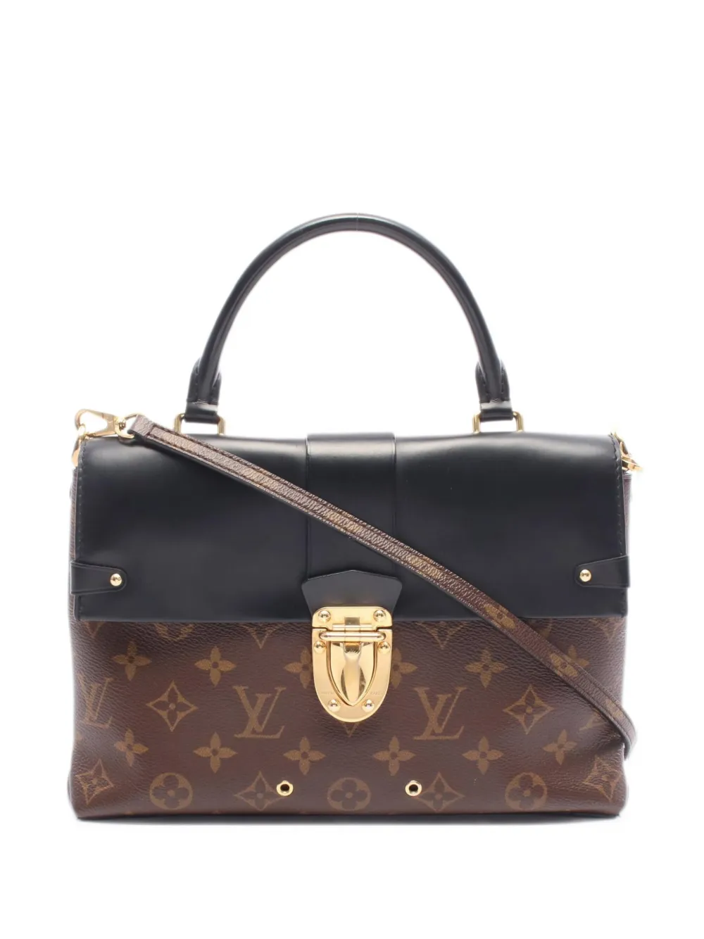 Louis Vuitton Pre-Owned 2017 One Handle Monogram canvas tote bag - Brown