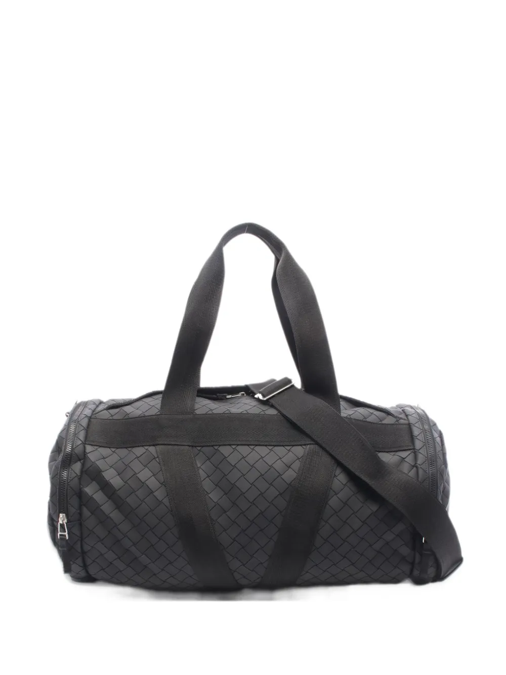 Bottega Veneta Pre-Owned 2000s Boston Intrecciato duffle bag - Nero