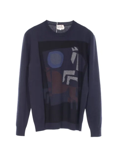 Hermès Pre-Owned 2010s Velki Love sweater