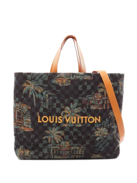 Louis Vuitton Pre-Owned 2021s MM Damier Palm Tree tote bag