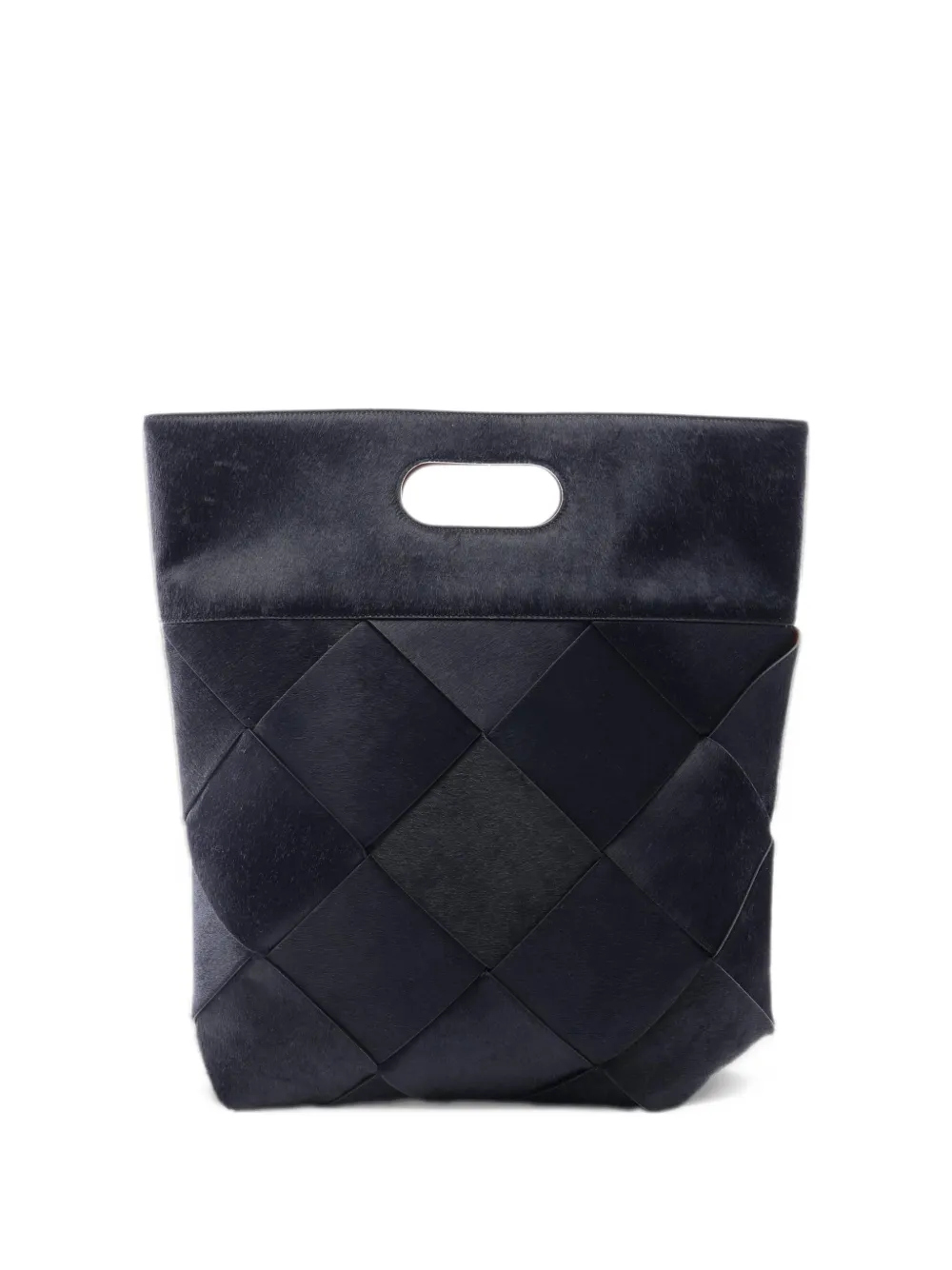 Bottega Veneta Pre-Owned 2010s Maxi Intrecciato handbag - Nero
