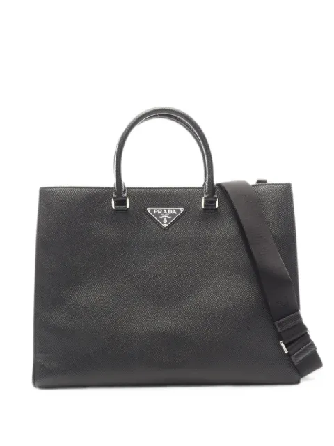 Prada Pre-Owned 2000s Saffiano leather tote bag