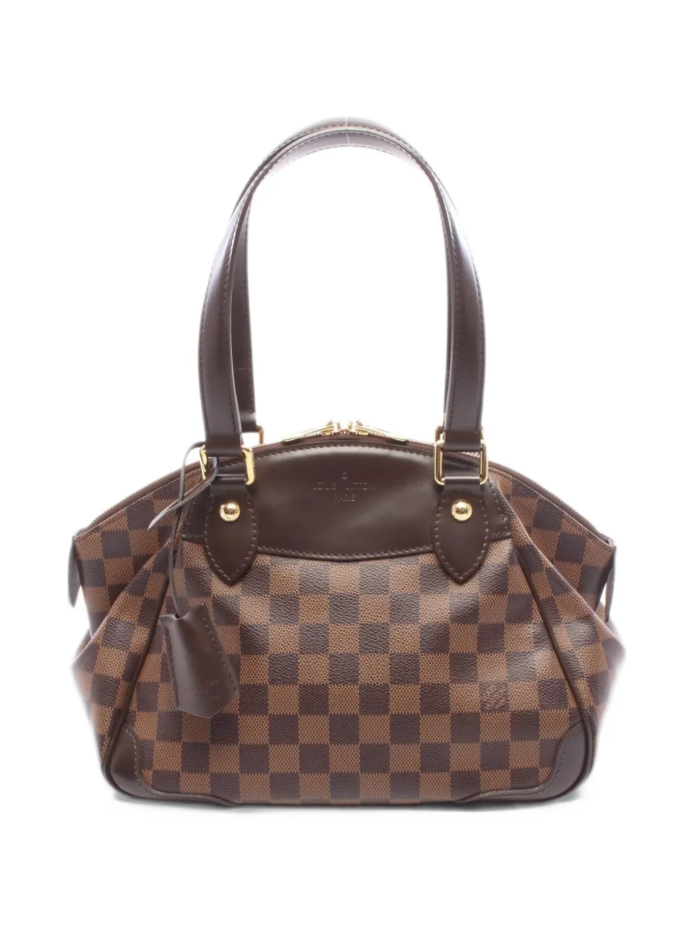 Louis Vuitton Pre-Owned 2013 PM Verona Damier Ebene shoulder bag - Brown