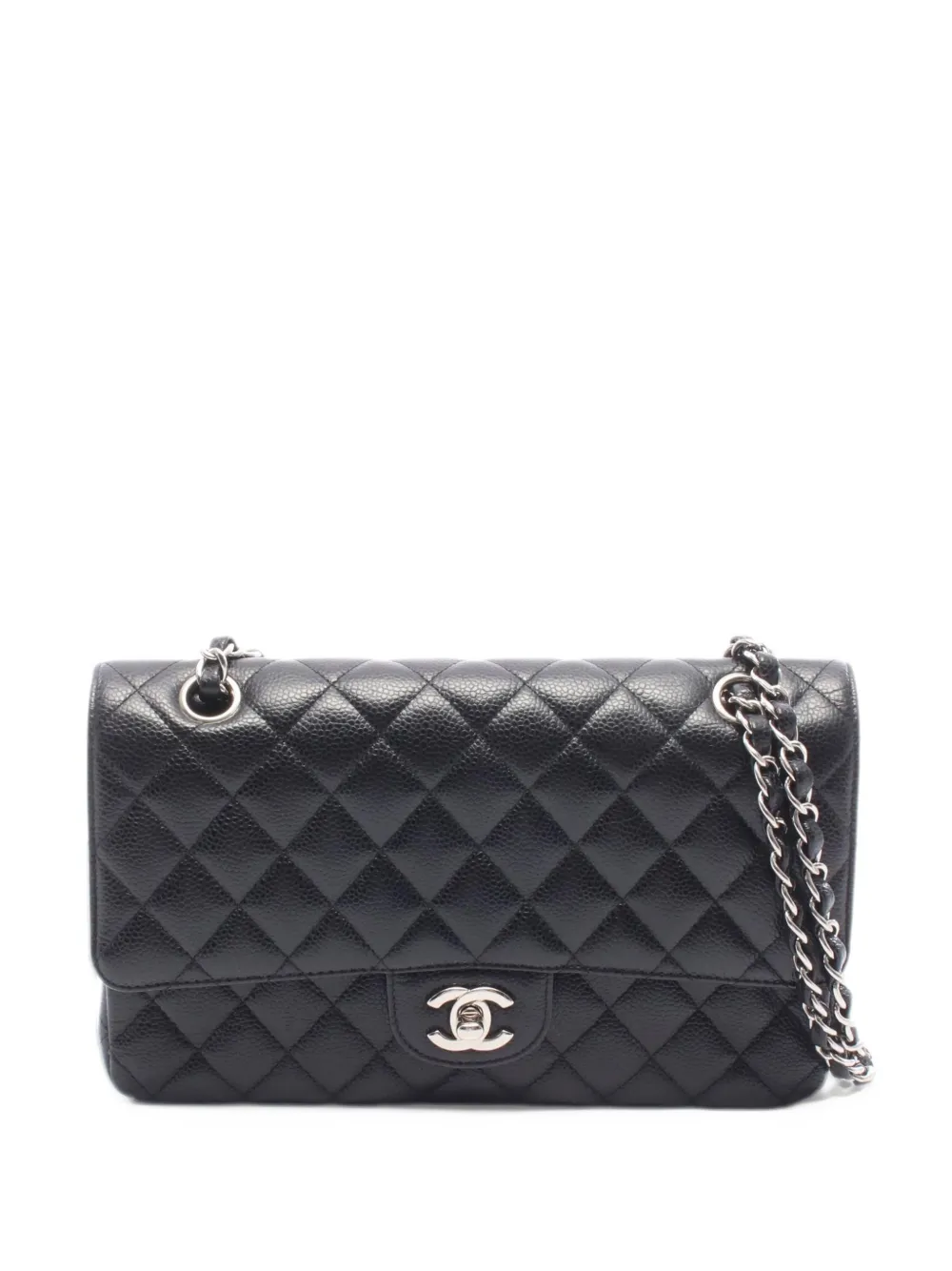 CHANEL Pre-Owned 2018 Classic Flap Matelassé shoulder bag - Nero