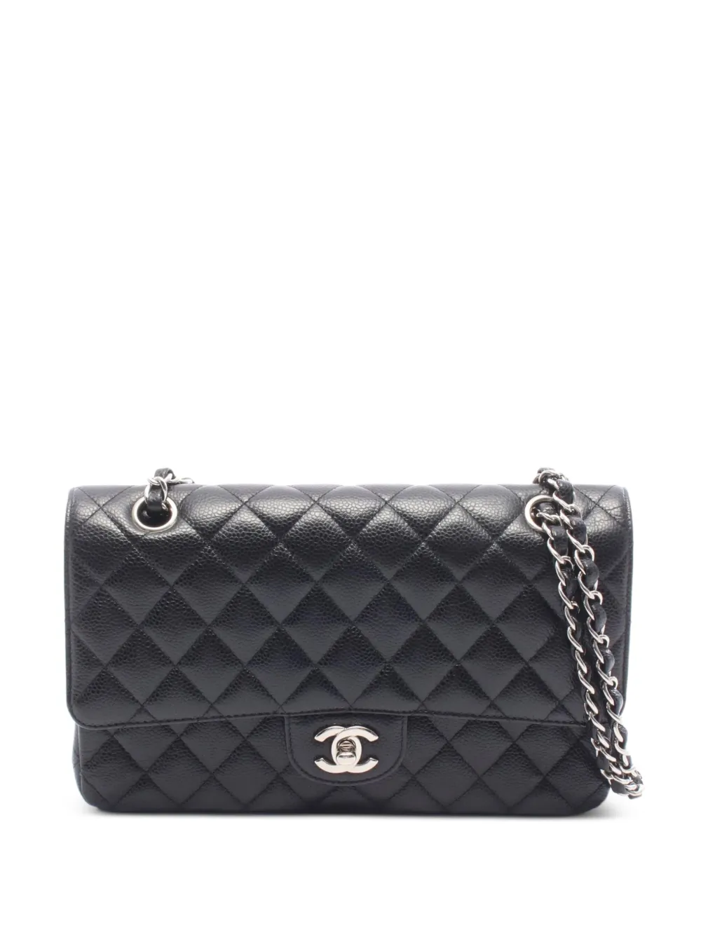 CHANEL Pre-Owned 2018 Classic Flap Matelassé shoulder bag - Nero