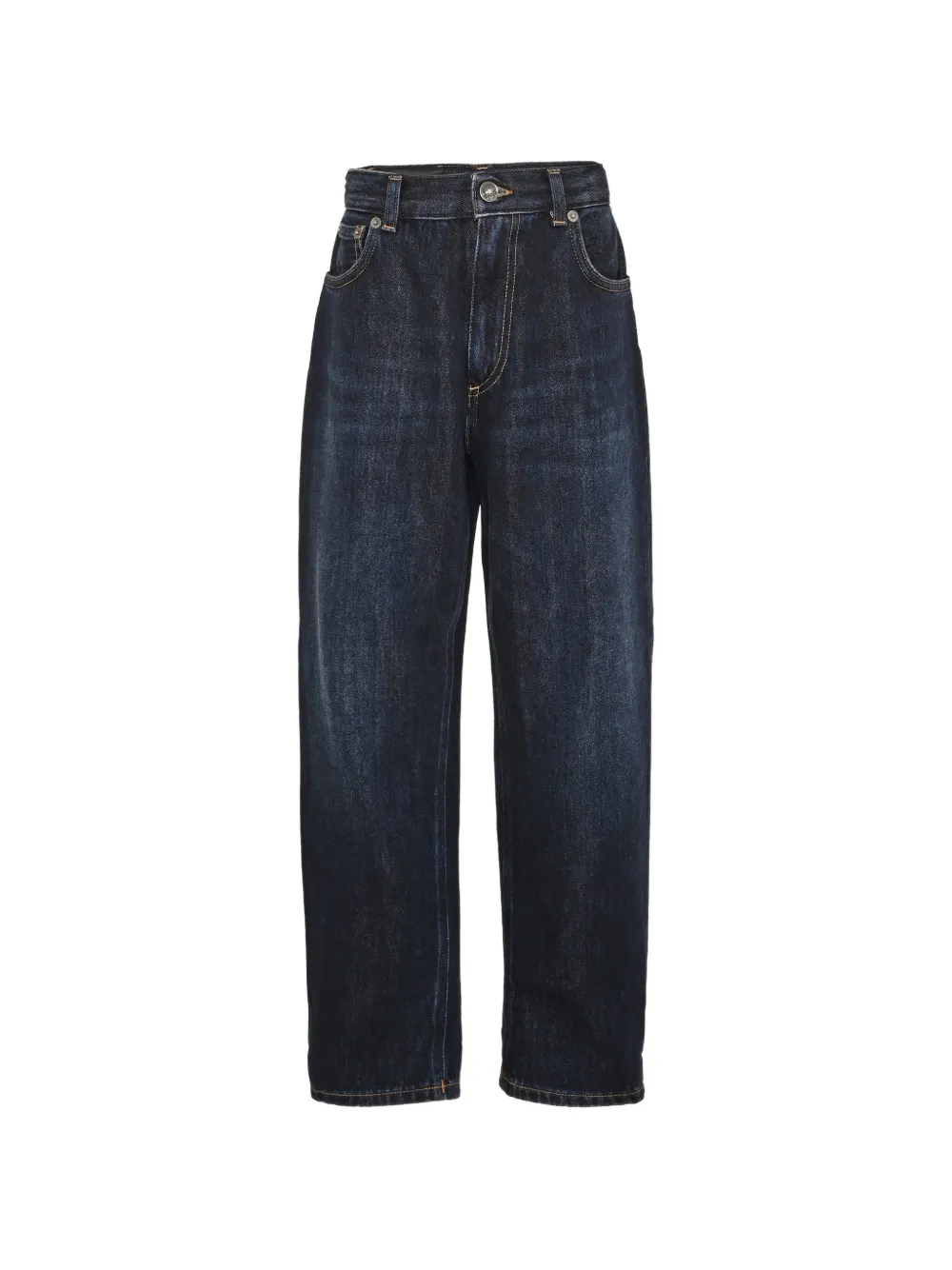 DONDUP KIDS straight-leg jeans Blauw