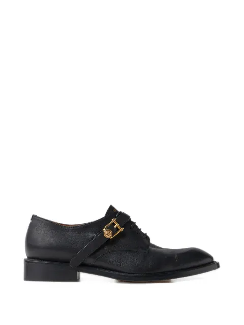 Versace Primo leather derby shoes