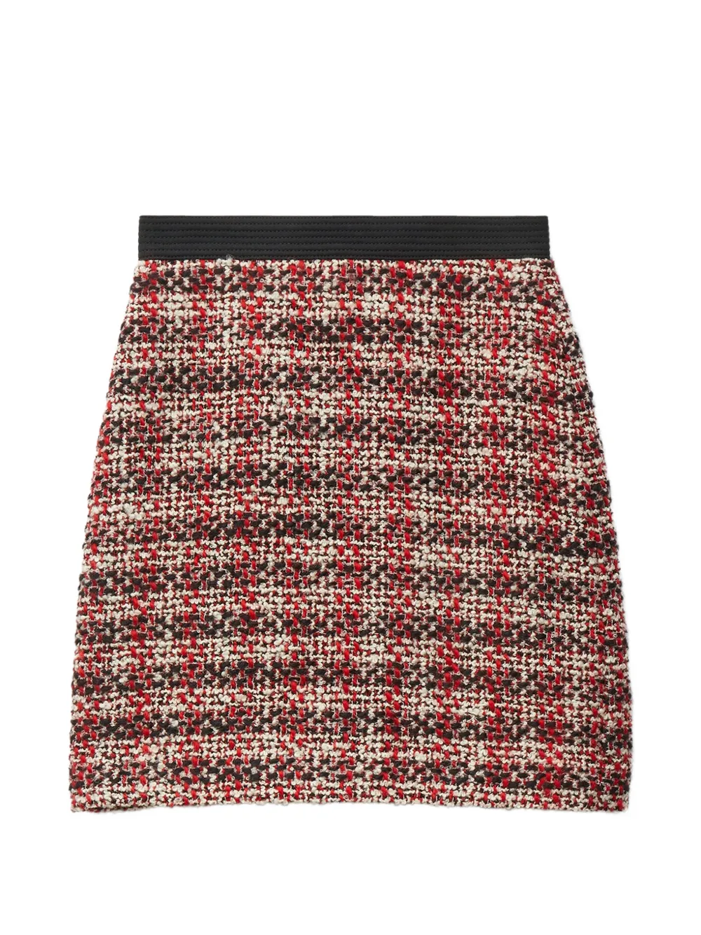 Versace tweed mini skirt - Rosso