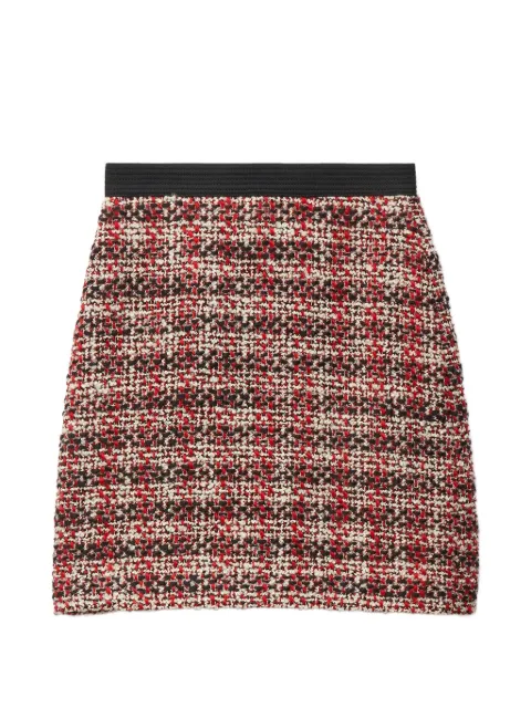 Versace tweed mini skirt