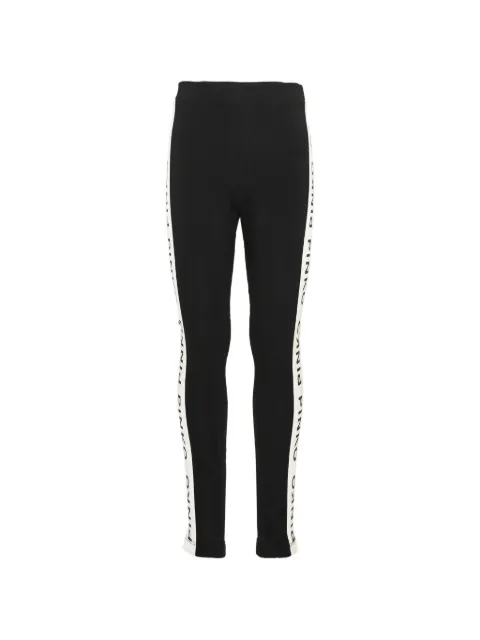 Pinko Kids leggins con franja del logo