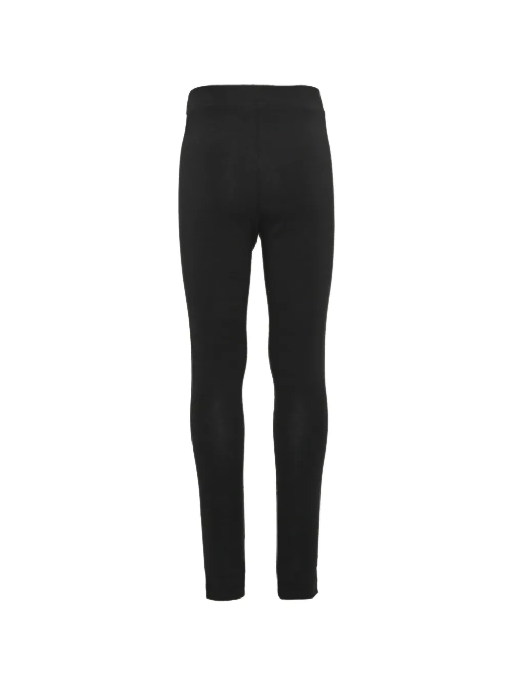 Pinko Kids logo-tape leggings Zwart