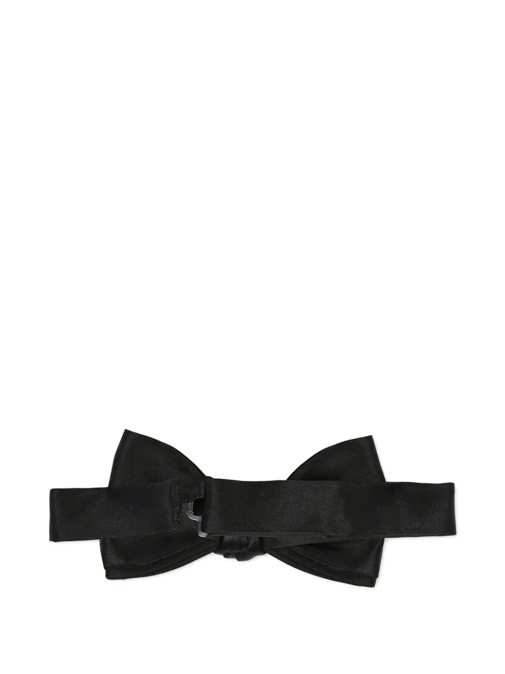 Gucci Kids silk bow tie Zwart