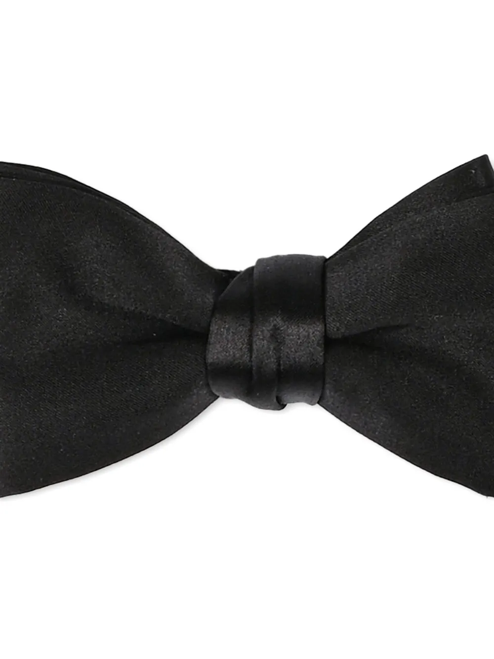 Gucci Kids silk bow tie Zwart