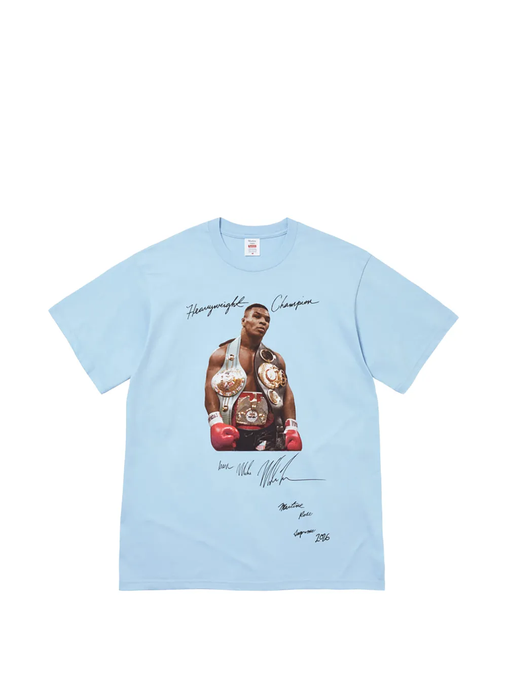 Supreme x Martine Rose Champion T-shirt Blauw