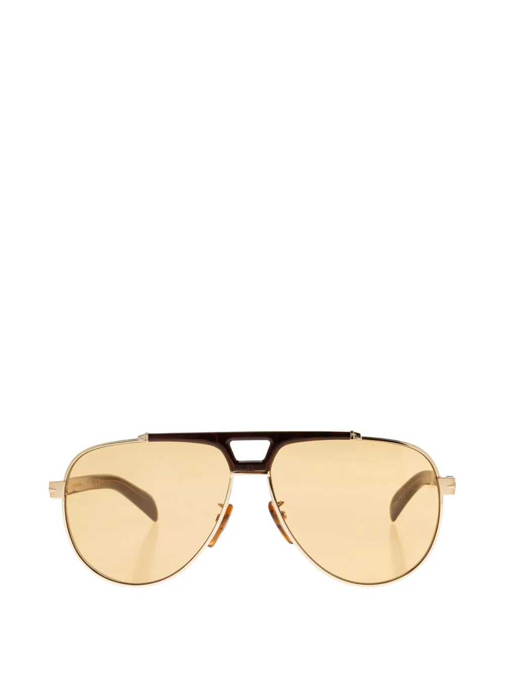 Eyewear by David Beckham pilot-frame sunglasses - Oro