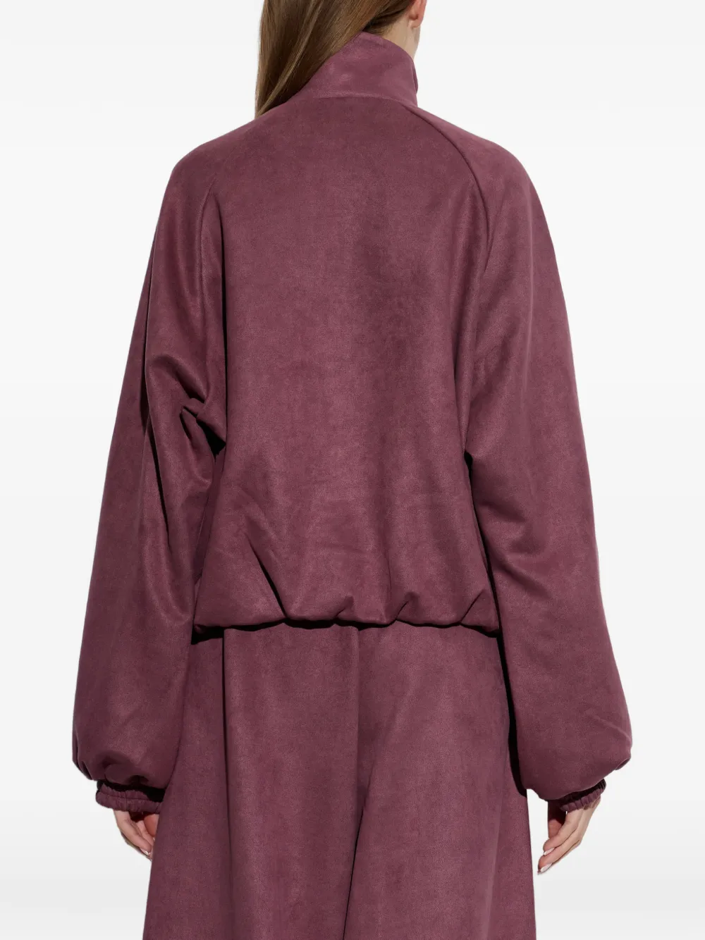 adidas Adilenium Season 6 faux-suede jacket Paars