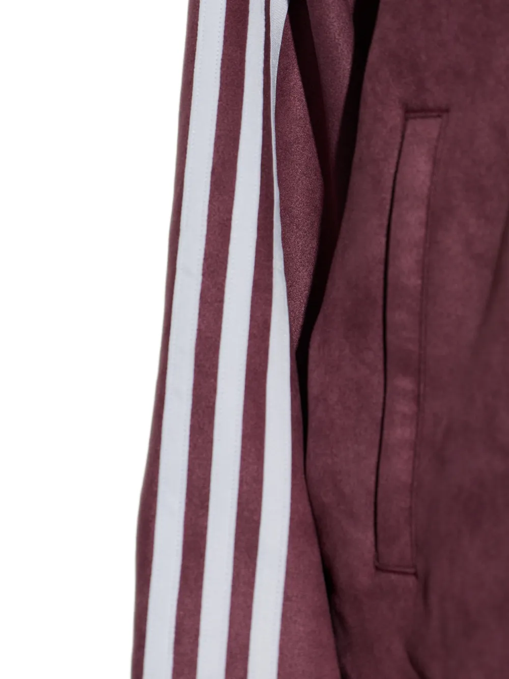 adidas Adilenium Season 6 faux-suede jacket Paars