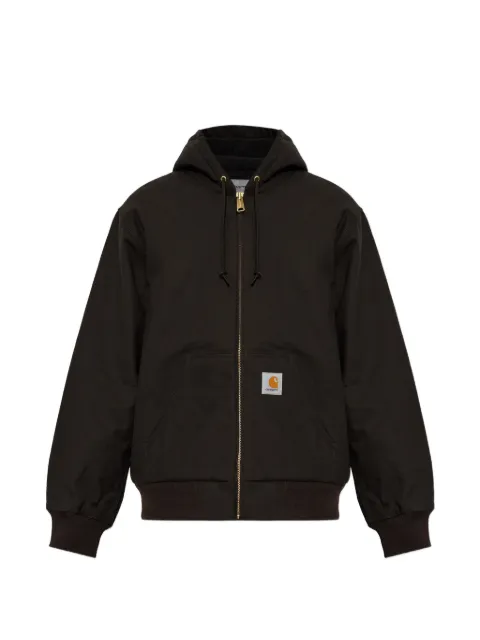 Carhartt WIP logo-patch hoodie