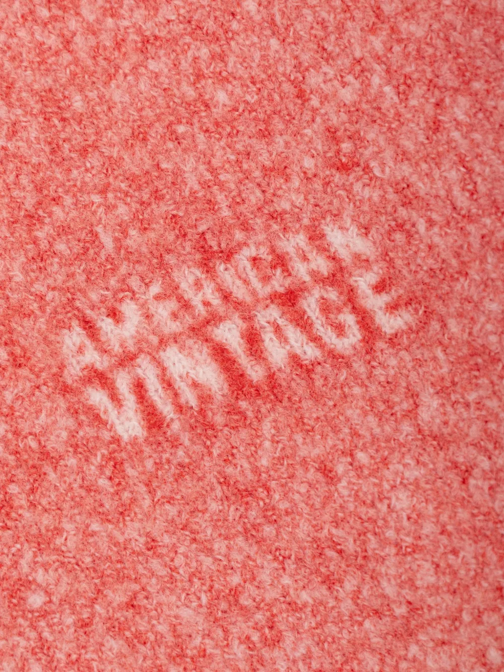 American Vintage Kids Damsville logo-embroidered sweater Roze