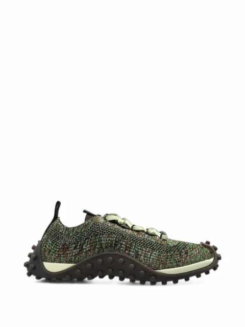 AMI Paris green knit Mirage sneakers